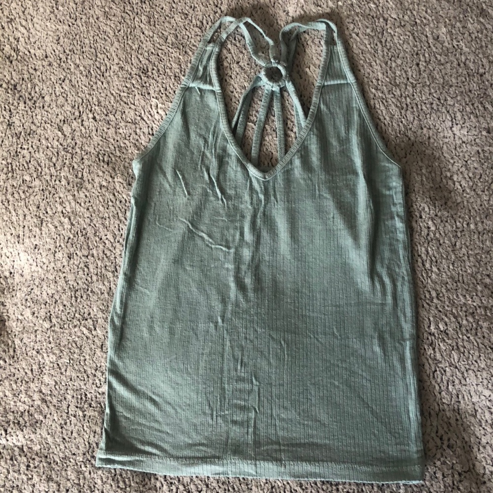 Teal AEO Tank Top